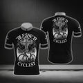 Blessed Cyclist Cross Cycling Short Sleeve Jersey For Men, Cross Christian Cycling Jerseys CG0528