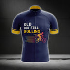 Old But Still Rolling Cycling Short Sleeve Jersey For Men, Funny Cycling Jerseys CG0078