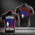 Once A Soldier Always A Soldier US Army Cycling Short Sleeve Jersey For Men CG0307