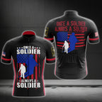 Once A Soldier Always A Soldier US Army Cycling Short Sleeve Jersey For Men CG0307