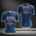 Mom The Woman The Myth The Cycling Legend Short Sleeve Cycling Jersey, Mom Cycling Jerseys For Mother's Day CG0308