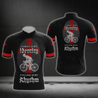 Christ Is My Identify Cycling Is My Rhythm Men's Short Sleeve Cycling Jersey, Christian Faith Cycling Jerseys CG0532