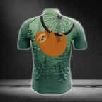 Men's Sloth Cycling Jersey Short Sleeve, Sloth Lovers Cycling Jerseys CG0184