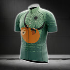 Men's Sloth Cycling Jersey Short Sleeve, Sloth Lovers Cycling Jerseys CG0184