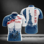 New York Cycling Short Sleeve Jersey For Men, New York Cycling Jerseys CZ0127