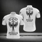 Powered By God Driven By Pedals DNA Verified Short Sleeve Men's Cycling Jersey, God Cycling Jerseys CG0533