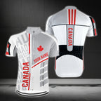 Custom Canada Cycling Short Sleeve Jersey Mens, Custom Patriotic Canada Cycling Jerseys CG0312