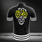 Men's Skull Cycling Short Sleeve Jersey, Skull Cycling Jerseys CG0241