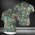 Tiki Mask Tropical Cycling Short Sleeve Jersey For Mens,Tiki Hawaiian Cycling Jersey CZ0040