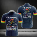 I'm Retired Going Cycling Is My Job Short Sleeve Cycling Jersey For Men, Funny Retirement Cycling Jerseys CG0186