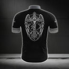 I Am A Man I Like Cycling And Believe In Jesus Cross Cycling Short Sleeve Jersey Mens, Faith Christian Cycling Jerseys CG0536
