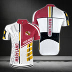 Custom Maryland Cycling Short Sleeve Jersey For Men, Custom Maryland Cycling Jerseys CG0318