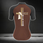 God So Loved The Wolrd That He Gave His Only Son Women's Short Sleeve Cycling Jersey, Christian Cycling Jerseys For Ladies CG0415