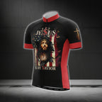 Jesus Is My Savior Short Sleeve Cycling Jersey For Men, Jesus Cycling Jerseys CG0539