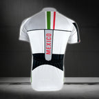 Custom Name Mexico Flag Cycling Short Sleeve Jersey Mens, Custom Patriotic Mexico Cycling Jerseys CG0316