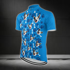 Custom Dog Face Cycling Short Sleeve Jersey For Mens, Custom Photo Dog Pets Cycling Jerseys CG0320