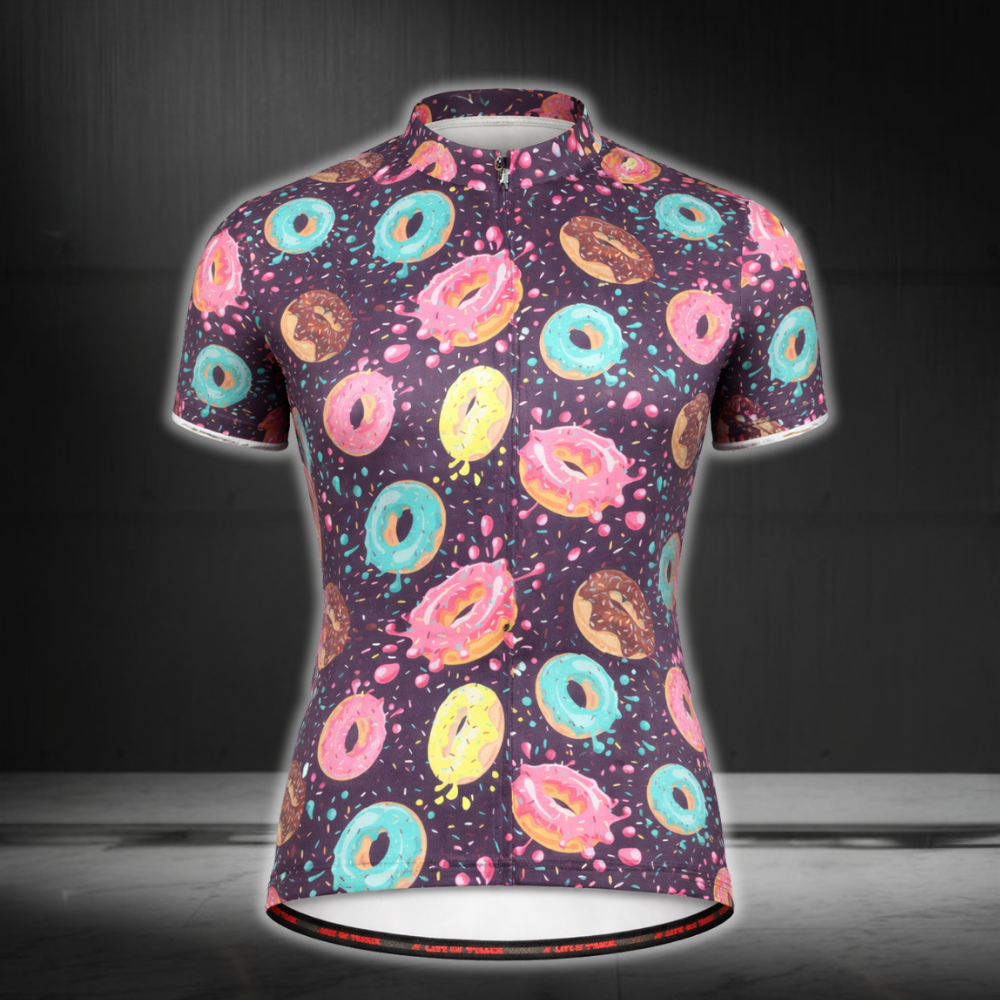 Mens Donut Cycling Short Sleeve Jerseys, Donut Cycling Jerseys CZ0138