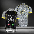 My Bicycle Is Calling And I Must Go Men's Short Sleeve Cycling Jersey, Funny Cycling Jerseys For Mens CG0322