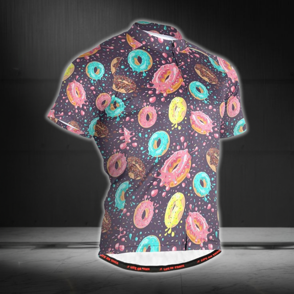 Mens Donut Cycling Short Sleeve Jerseys, Donut Cycling Jerseys CZ0138