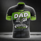 Dad The Man The Myth The Cycling Legend Short Sleeve Cycling Jerseys, Cycling Jerseys For Dad Father's Day CG0199