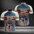 Bikes And Beers Riding Club Short Sleeve Men's Cycling Jerseys, Vintage Beer Club Cycling Jerseys CG0465