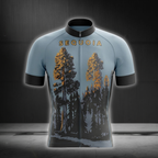 Sequoia Cycling Short Sleeve Jersey For Men, California Cycling Jersey CG0840