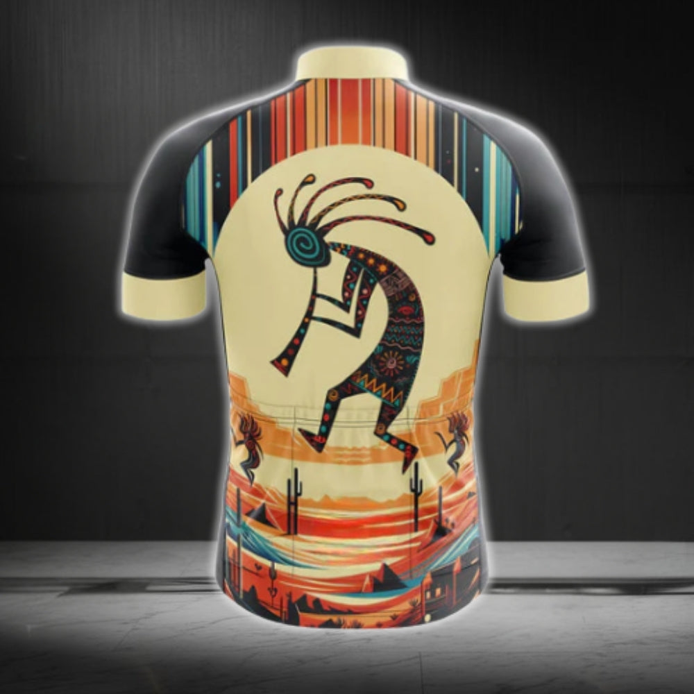 Kokopelli Short Sleeve Cycling Jersey For Men, Kokopelli Cycling Jerseys CG0549