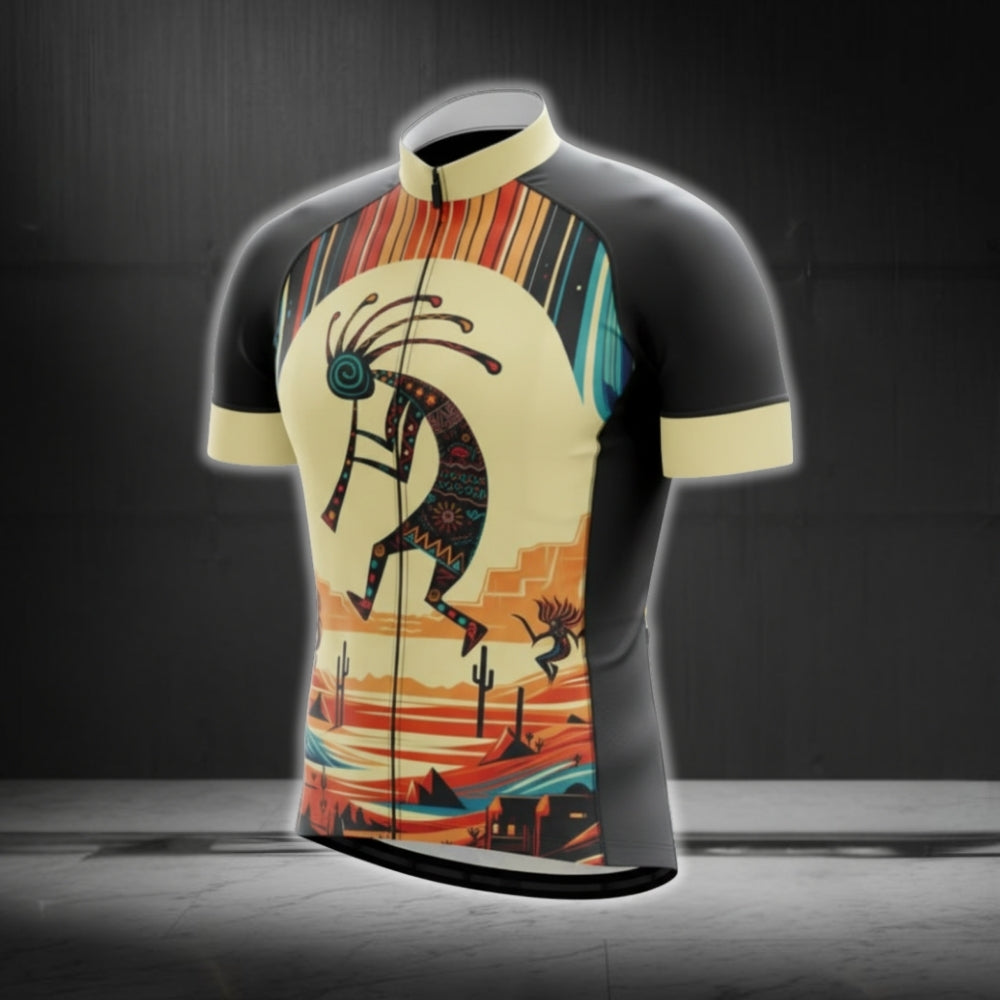 Kokopelli Short Sleeve Cycling Jersey For Men, Kokopelli Cycling Jerseys CG0549