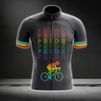 Pride Rainbow Cycling Short Sleeve Jersey Mens, LGBT Cycling Jerseys CG0201