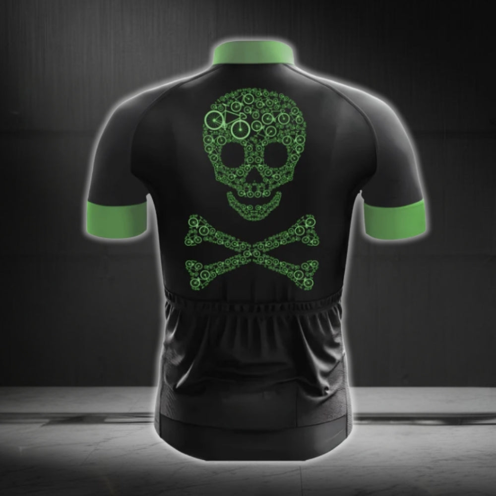 I May Not Be Perfect But At Least I'm Not You Skull Cycling Short Sleeve jersey Mens, Skull Cycling Jerseys CG0328
