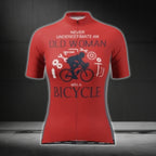 Never Underestimated An Old Women With A Bicycle Women's Short Sleeve Cycling Jersey, Funny Cycling Jersey For Ladies CG0429