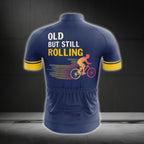 Old But Still Rolling Cycling Short Sleeve Jersey For Men, Funny Cycling Jerseys CG0078