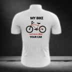 My Bike Cost More Than Your Car Men's Cycling Short Sleeve Jerseys, Funny Cycling Jerseys CG0058
