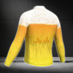 It's Time Beer Cycling Long Sleeve Men's Jersey, Beer Lovers Cycling Jerseys CG0331