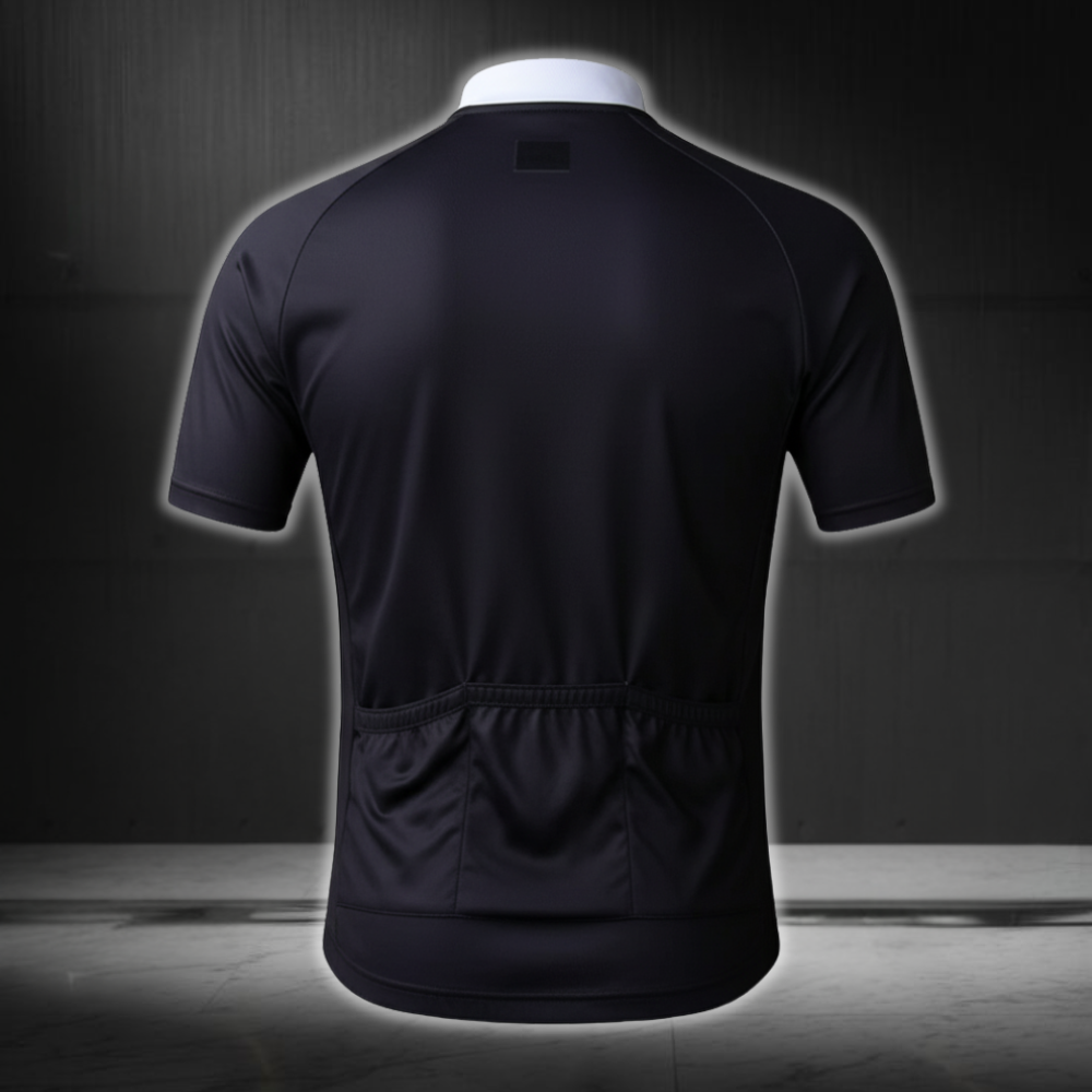 Tuxedo Black And White Cycling Short Sleeve Jersey Mens, Tuxedo Cycling Jersey CZ0144