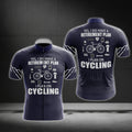 Yes I Do Have A Retirement Plan I Plan On Cycling Men's Short Sleeve Cycling Jersey, Funny Retired Cycling Jerseys CG0556