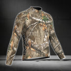 Custom Camouflage Long Sleeve Cycling Jersey For Men, Custom Camo Cycling Jerseys CG0332