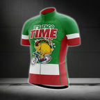 It's Taco Time Men's Funny Cycling Jersey, Taco Cycling Jerseys For Mexico Food Lovers CG0208