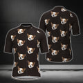 Custom Dog Face Cycling Short Sleeve Jersey For Men, Custom Pet Photo Cycling Jerseys CG0262