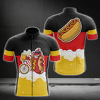 Funny Hot Dog Cycling Jersey Short Sleeve For Mens, Hot Dog Cycling Jerseys CG0213