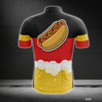 Funny Hot Dog Cycling Jersey Short Sleeve For Mens, Hot Dog Cycling Jerseys CG0213