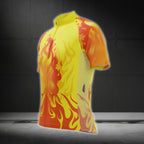 Flame Cycling Short Sleeve Jersey For Men, Flame Cycling Jerseys CG0439