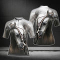 White Horse Short Sleeve Cycling Jersey Women, Horse Lovers Cycling Jerseys For Ladies CG0342