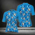 Custom Dog Face Cycling Short Sleeve Jersey For Women, Custom Pets Photo Cycling Jerseys CG0343