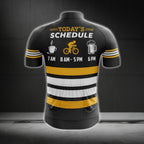 Today's Schedule Cycling Short Sleeve Jersey Mens, Funny Cycling Jerseys CG0217