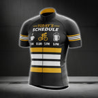 Today's Schedule Cycling Short Sleeve Jersey Mens, Funny Cycling Jerseys CG0217