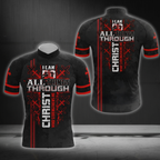 I Can Do All Through Christ Who Strengthens Me Cycling Short Sleeve For Men, Christian Cycling Jersey CG0842