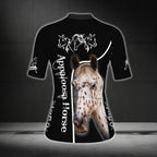 Custom Horse Women's Cycling Jersey Short Sleeve, Custom Cycling Jersey For Horse Lovers CG0346