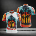 Hawai Tropical Cycling Short Sleeve Men Jersey, Tropical Cycling Jerseys CG0619
