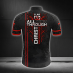 I Can Do All Through Christ Who Strengthens Me Cycling Short Sleeve For Men, Christian Cycling Jersey CG0842
